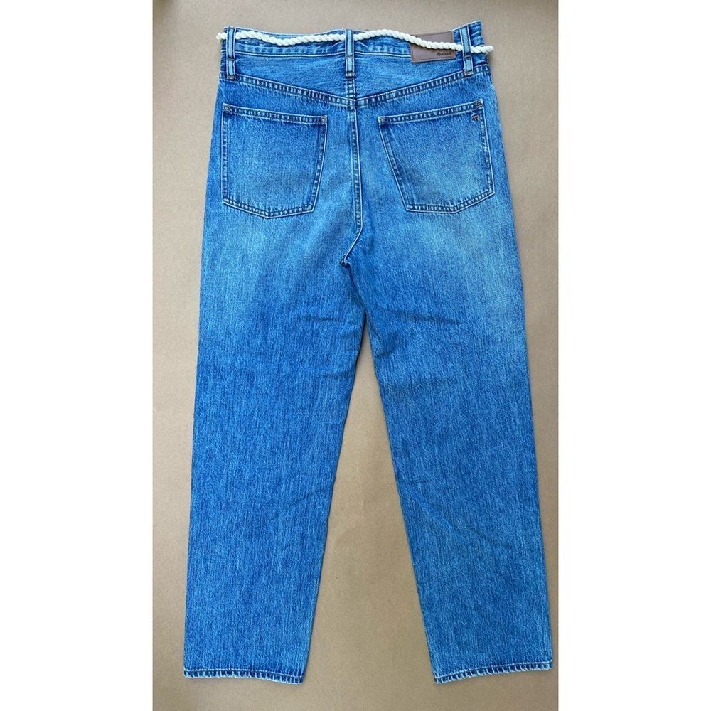 Madewell The Dadjean In Kingshill Wash With Removable Rope Belt - Picture 5 of 5